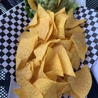 Corn chips and guacamole. at Tekila in Park City