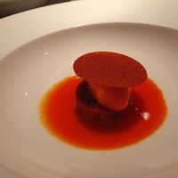 Braised peppers at Cookies Cream in Berlin