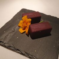 Pralines (complimentary) at Cookies Cream in Berlin