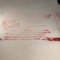 Digestif menu   at Cookies Cream in Berlin