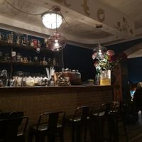 Cozy bar at Tiato in Berlin