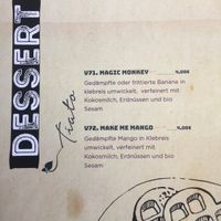 Desserts at Tiato in Berlin