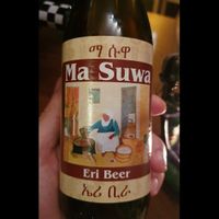 Their own brand of beer at Djebena in The Hague