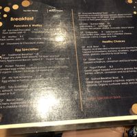 Vegan and gluten free menu at The Hen House in Wheaton