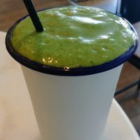 Green smoothie at Arlo in Brighton