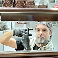 My man VEGAN GANG  at Pythagoras Conscious Food Philosophy in Houston