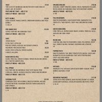 Breakfast menu  at motherduck in Goolwa