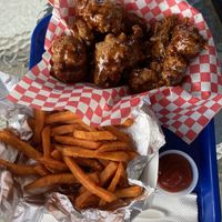 Chicon Nuggets at Sassy's Vegetarian Soul Food in Austin