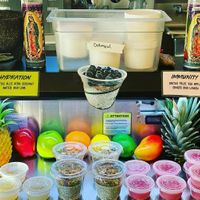 Food at Vida Pura Juicery in Austin