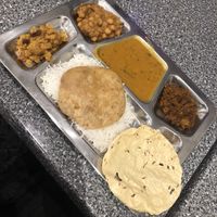 Thali plate at Shree Jagannath in Christchurch