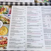 Menu at Kat's Kitchen Brunch Club in Split