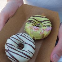 Vegan doughnuts at Kat's Kitchen Brunch Club in Split