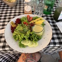 Mango & avocado salad. Delicious! at Kat's Kitchen Brunch Club in Split