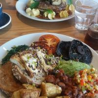 Breakfast  at Foundation Cafe in Christchurch