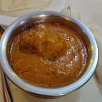 Albóndigas con salsa de curry at Muglia in Granada