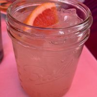 Guava something non-alcoholic cocktail - my FAVORITE thing on their menu  at Luna Red in San Luis Obispo