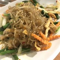 Korean noodles  at Minh Sang Vegan in Beecroft