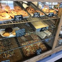 Their bread shelf  at Alpine Bakery in Whitehorse