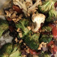 Broccoli with toasted garlic at La Botana in Winston-salem