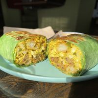 Tree Hugger wrap  at Drunken Monkey Coffee Bar in Orlando