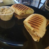 Vegan philly at Drunken Monkey Coffee Bar in Orlando