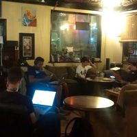 Cozy dining at Drunken Monkey Coffee Bar in Orlando