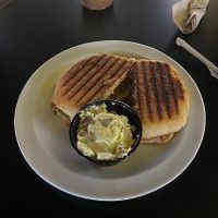 sloppy mo sandwich at Drunken Monkey Coffee Bar in Orlando