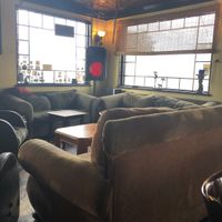 Lounge area next to dinning area  at Drunken Monkey Coffee Bar in Orlando