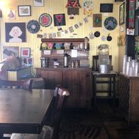 Coffee station  at Drunken Monkey Coffee Bar in Orlando