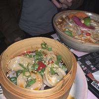 vegan dumplings at Don's Noodle Shop in Tilburg