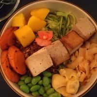 poke vegano at Mauli Bowls in Sao Paulo