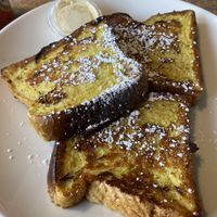 Vegan French toast   at Colony Diner in Wallingford