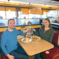 Such a cute diner spot! at Colony Diner in Wallingford