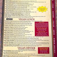 THIS MENU IS AMAZING! at Colony Diner in Wallingford