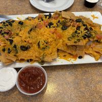 Vegan nachos  at Colony Diner in Wallingford