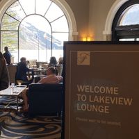 Entry  at Lakeview Lounge in Lake Louise