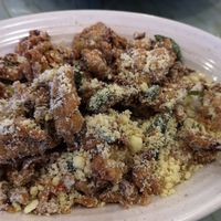 Butter fried mushroom at Kam Kee in Seremban