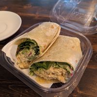 *tuna* wrap - simple - but very tasty and fresh at GOOD Place in Wellington