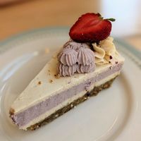 Strawberry cake at The Sly Fox in Edinburgh