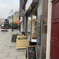 Outside  at The Sly Fox in Edinburgh