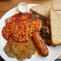 Breakfast at The Sly Fox in Edinburgh