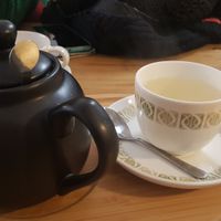 Titan tonka white peony tea at The Sly Fox in Edinburgh