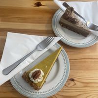 Raw cakes   at The Sly Fox in Edinburgh