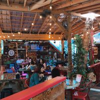 outside seating   at Yellow Dog Eats in Windermere