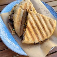 Mushroom toast at KIRAS - Pylimo in Vilnius