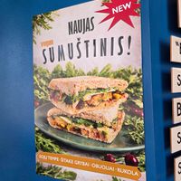New panini at KIRAS - Pylimo in Vilnius