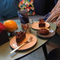 Very chocolaty cake at KIRAS - Pylimo in Vilnius