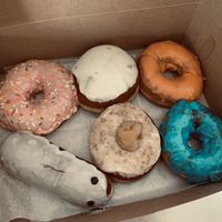 Big fun doughnuts at Brewnuts in Cleveland