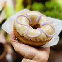 Lavender Earl Grey Donut at Brewnuts in Cleveland