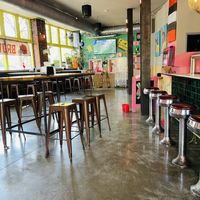 Inside  at Brewnuts in Cleveland